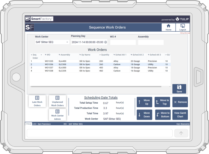 Prod Mgmt Sequence 1
